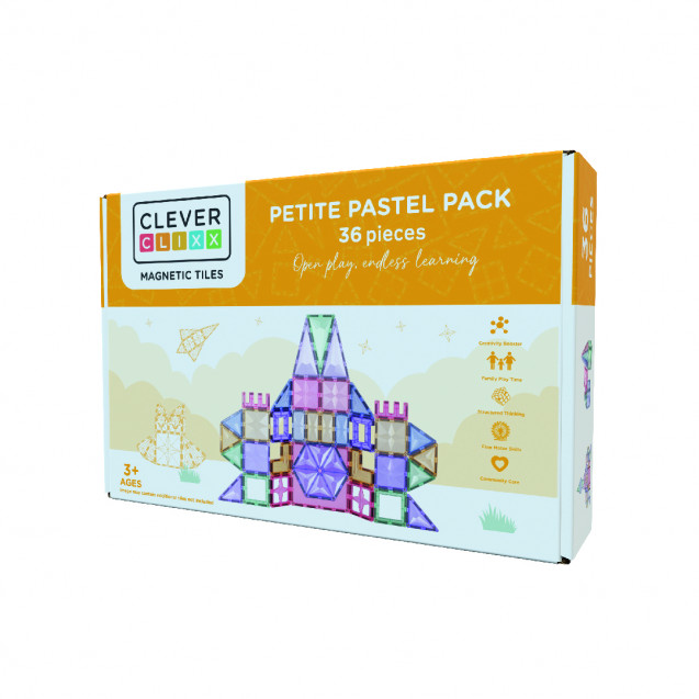 Petite Pastel Pack, set magnetic 36 piese