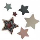Jucarie de stivuit Mushie - Nesting Stars