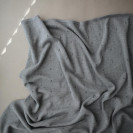 Patura tricotata Pointelle Mushie - Gray Melange