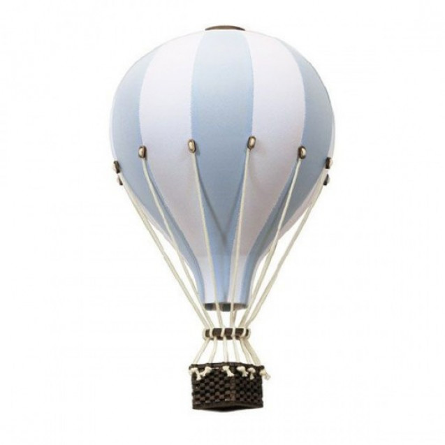 Balon decorativ White/Soft Blue, 28 cm