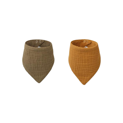 Set 2 Bavete Andrea Liewood - Khaki/Golden Caramel Mix