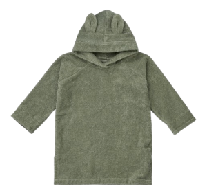 Halat de Baie Poncho Liewood - Rabbit Faune Green