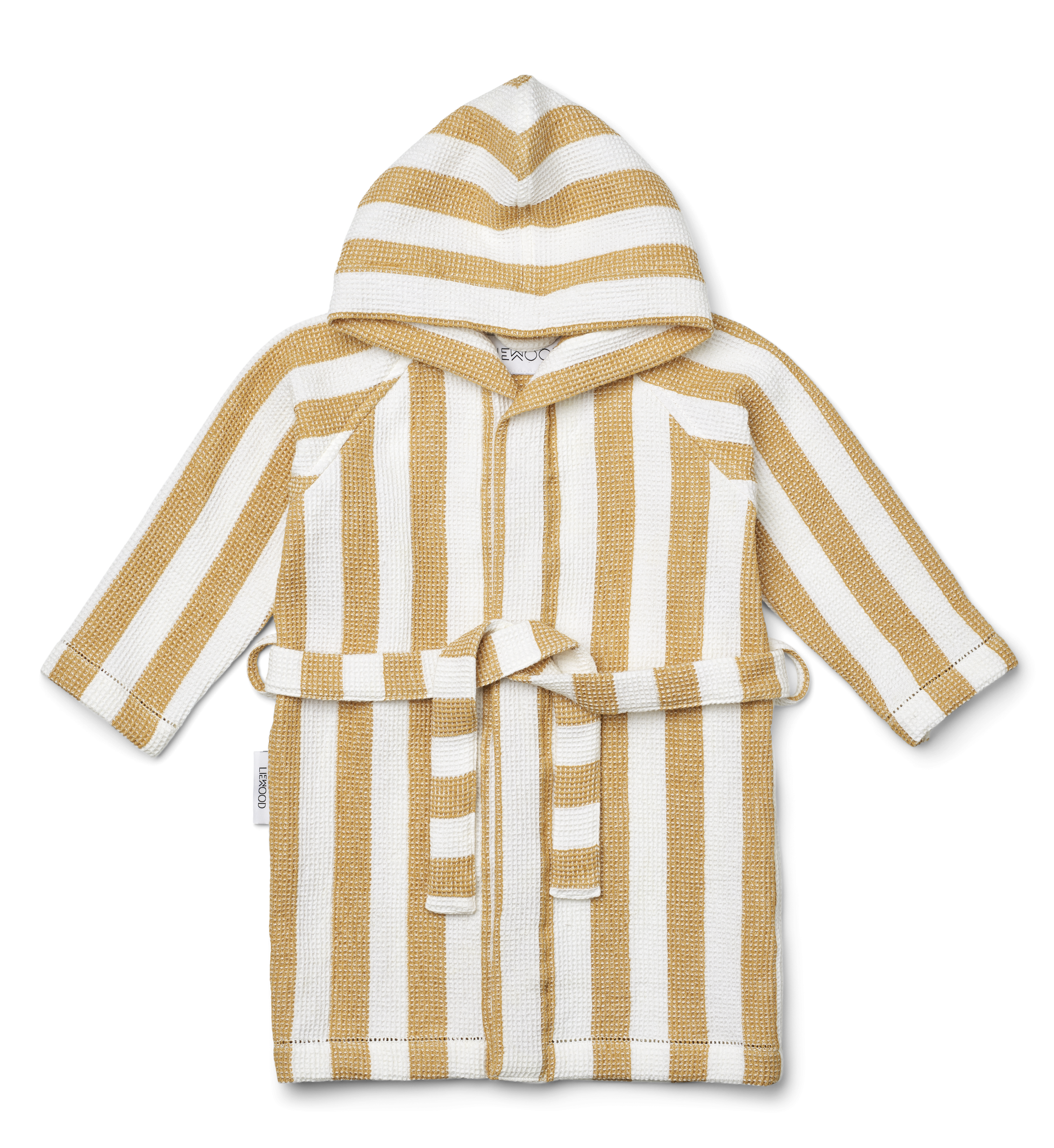 Gray bathrobe_LW14475_1476_Y_D Stripe White_Yellow mellow_1-23_1
