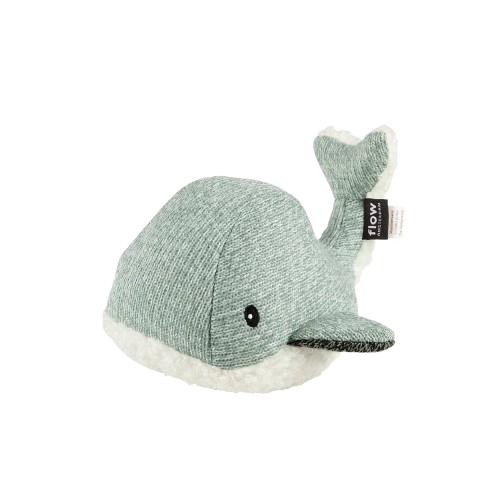 Jucarie moale Moby Heartbeat Comforter - green - Flow Amsterdam
