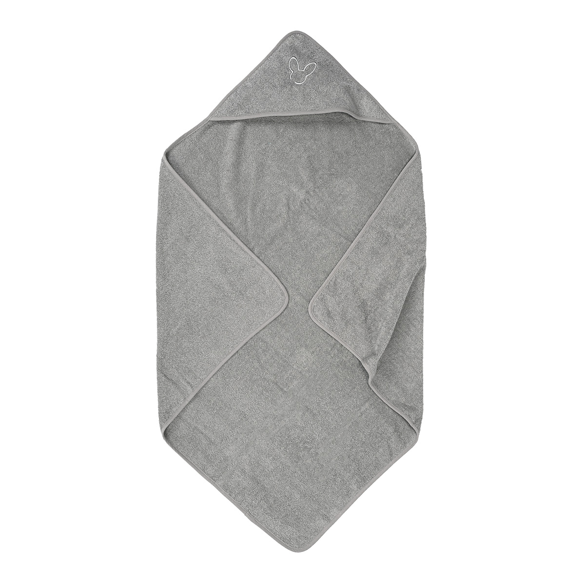 Prosop cu gluga 95 x 95 cm - Gray - Image 6