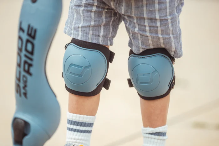 Set de protectie Scoot and Ride, genunchiere si cotiere, Steel - Image 3