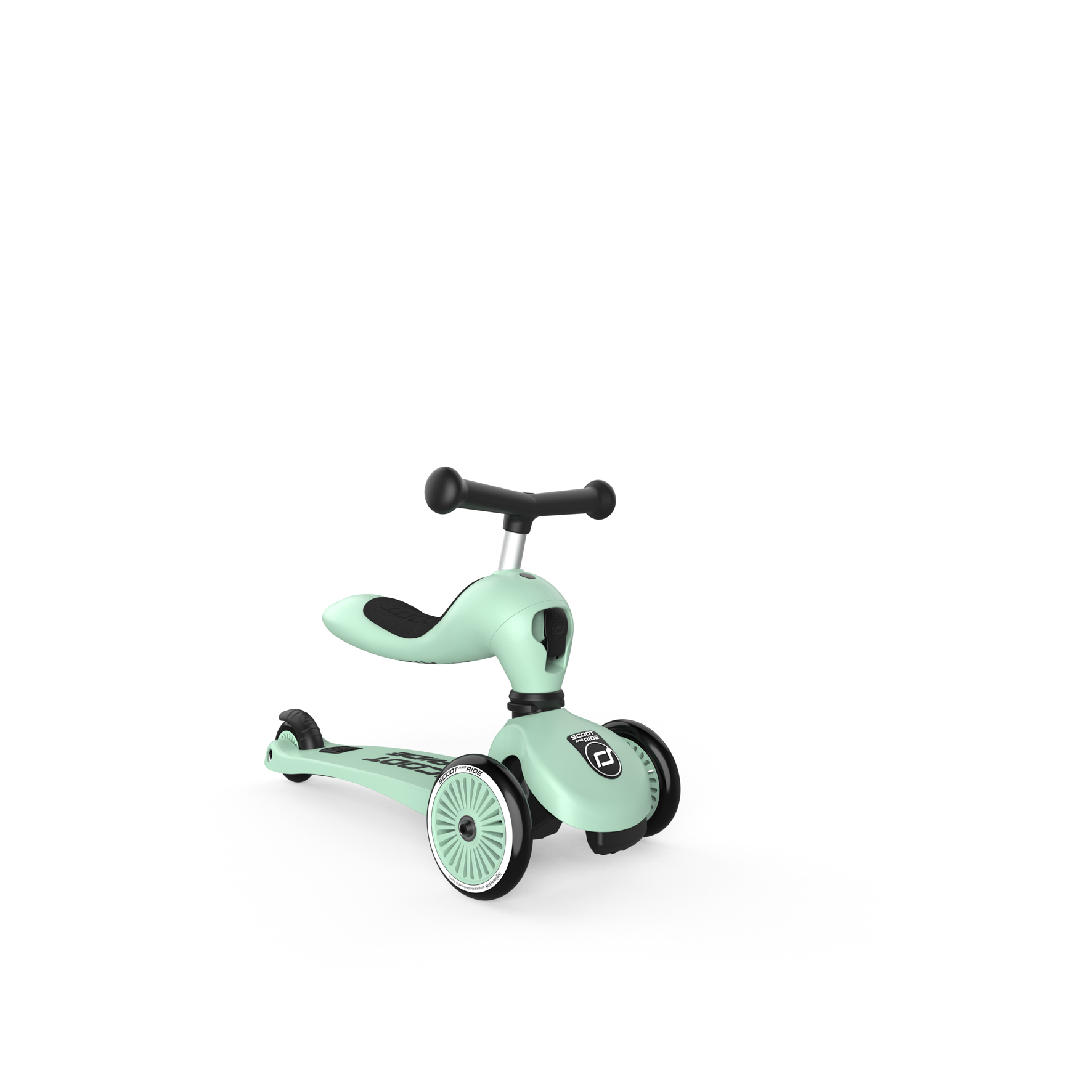 Trotineta copii cu sezut, transformabila 2in1, HighwayKick 1 Kiwi, 1-5 ani, Scoot & Ride - Image 8