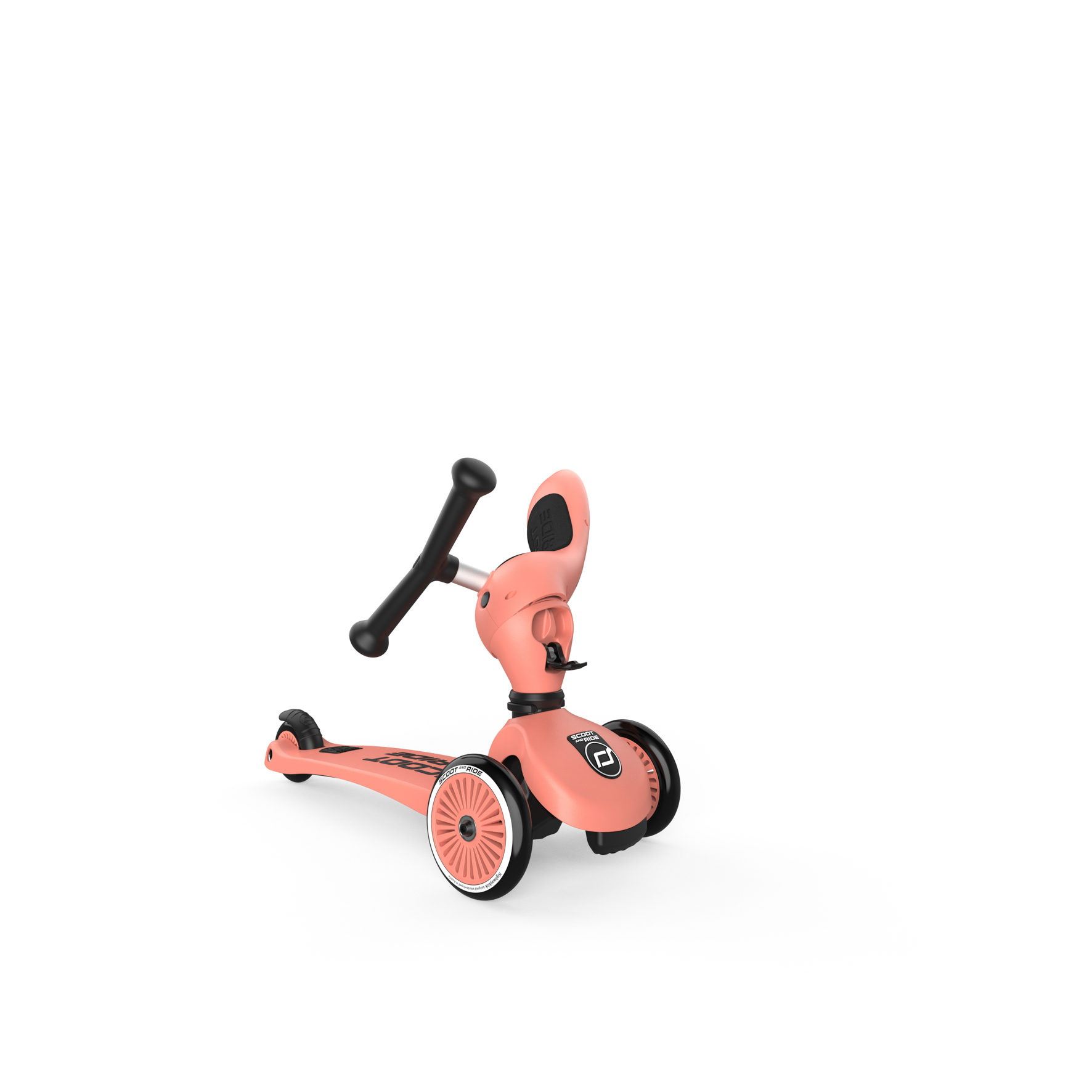 Trotineta copii cu sezut, transformabila 2in1, HighwayKick 1 Peach, 1-5 ani, Scoot & Ride - Image 5