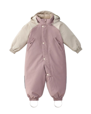 Costum de Zapada Color Block Pink Slate