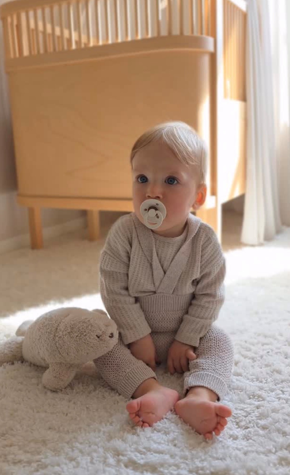 Jucarie muzicala cu lampa incorporata Moonie - Seal Sand - Image 3