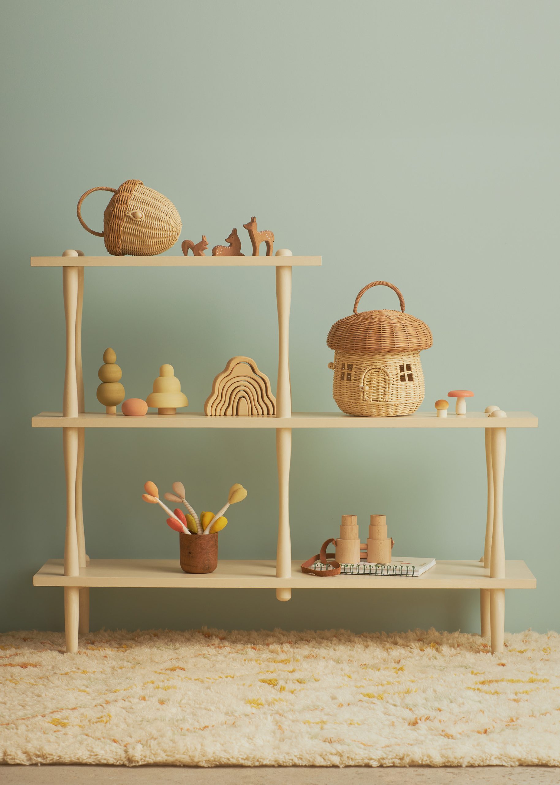 Cos din ratan Mushroom - Olli Ella - Natural - Image 4