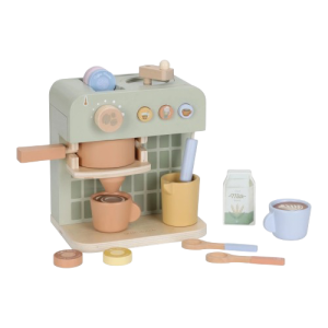 Espressor de cafea din lemn FSC - Green - Little Dutch