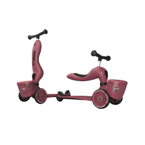 Trotineta copii cu sezut, suport jucarie, transformabila 2in1, HighwayKick 1 Lifestyle Wildcat, 1-5 ani, pana la 50 kg, Scoot & Ride