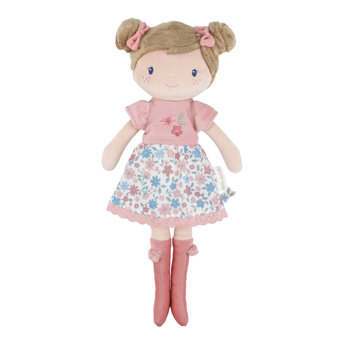 Papusa textila - Rosa - 35 cm - Little Dutch