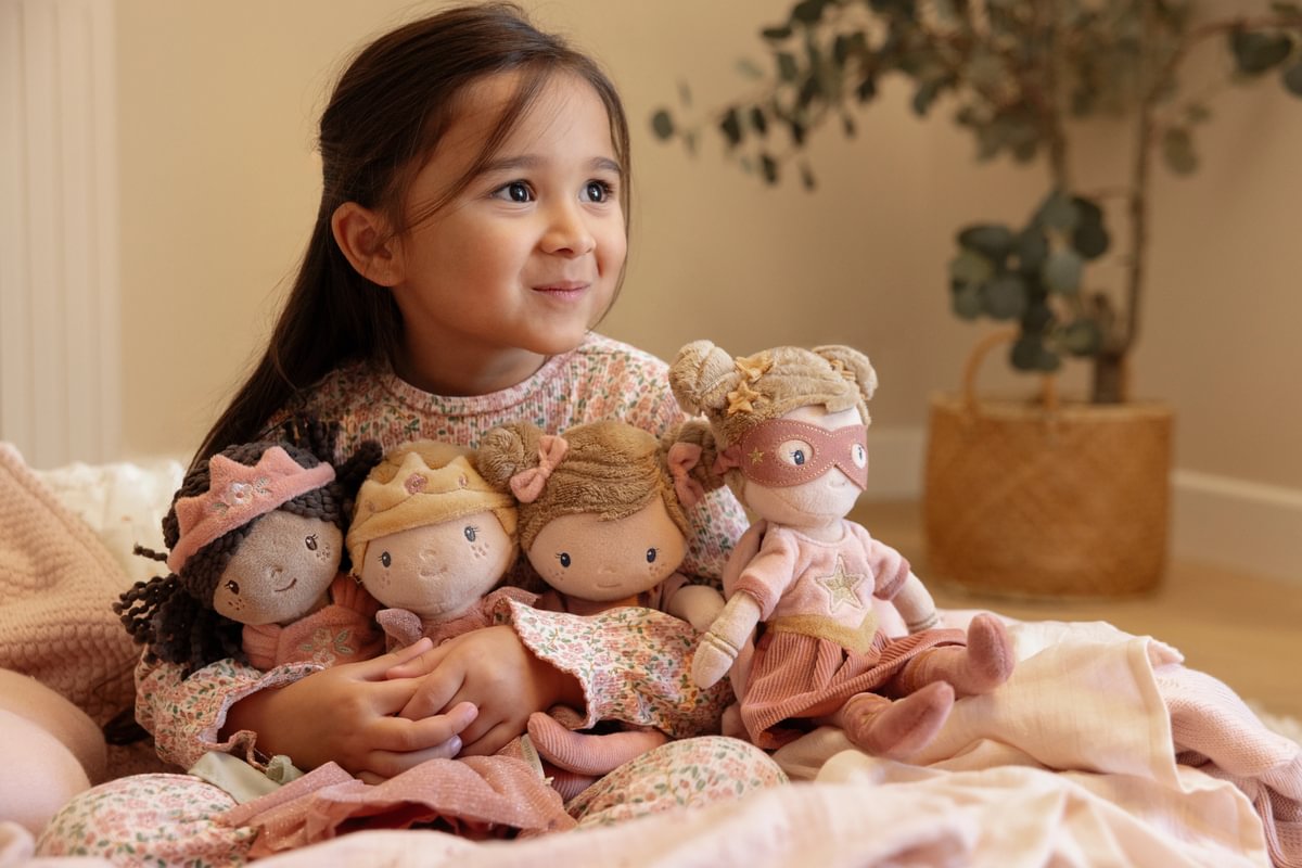 Papusa textila - Rosa - 35 cm - Little Dutch - Image 4