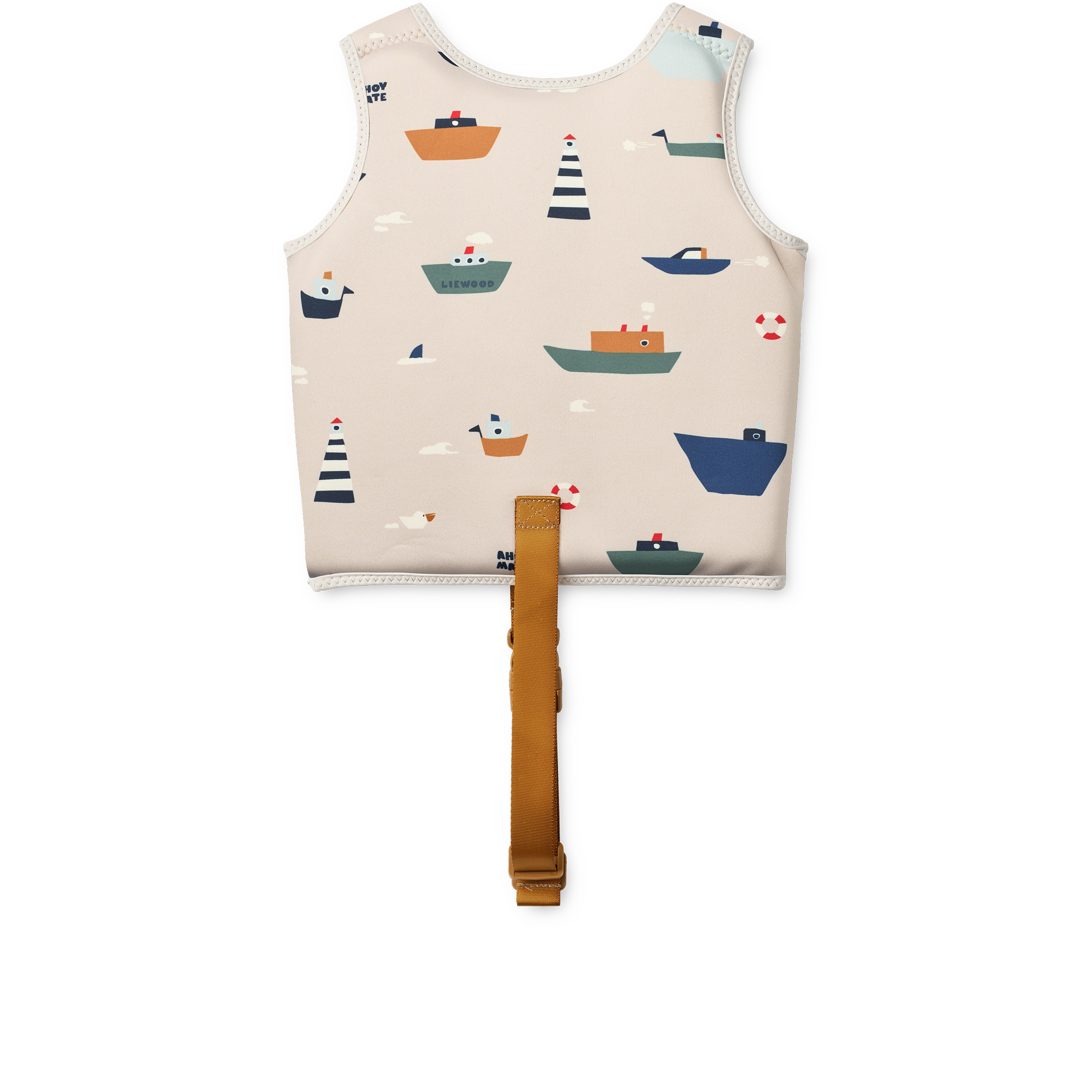Vesta de inot pentru copii Dove - Liewood - Sailing/ Sandy - Image 2