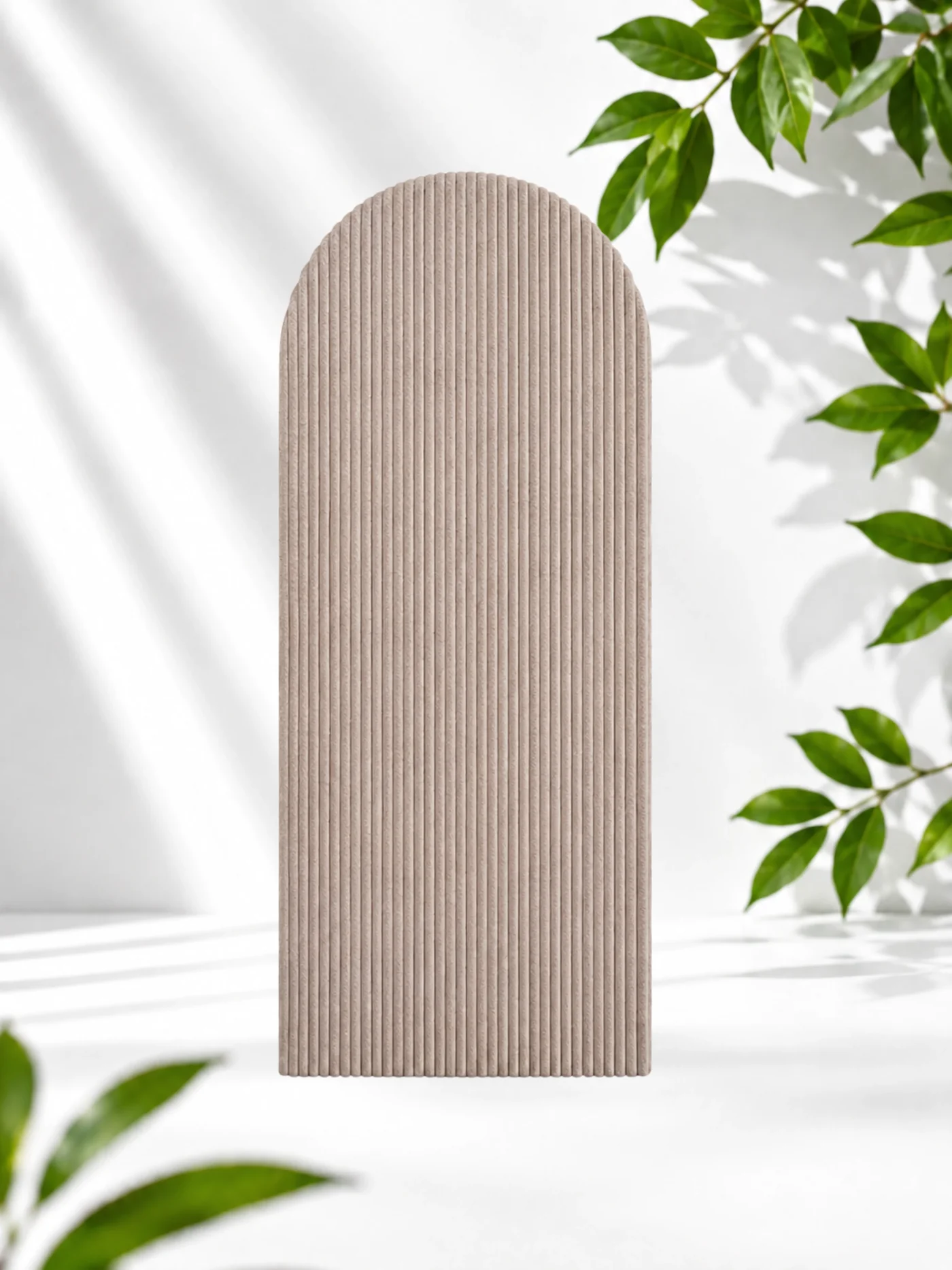 Panou tapițat de perete – Corduroy Beige - Image 6