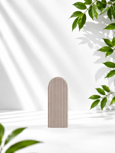 Panou tapițat de perete – Corduroy Beige - Image 3