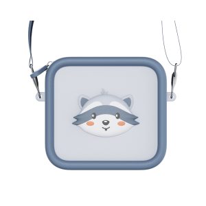 Geanta din silicon Zoofamily - Raccoon