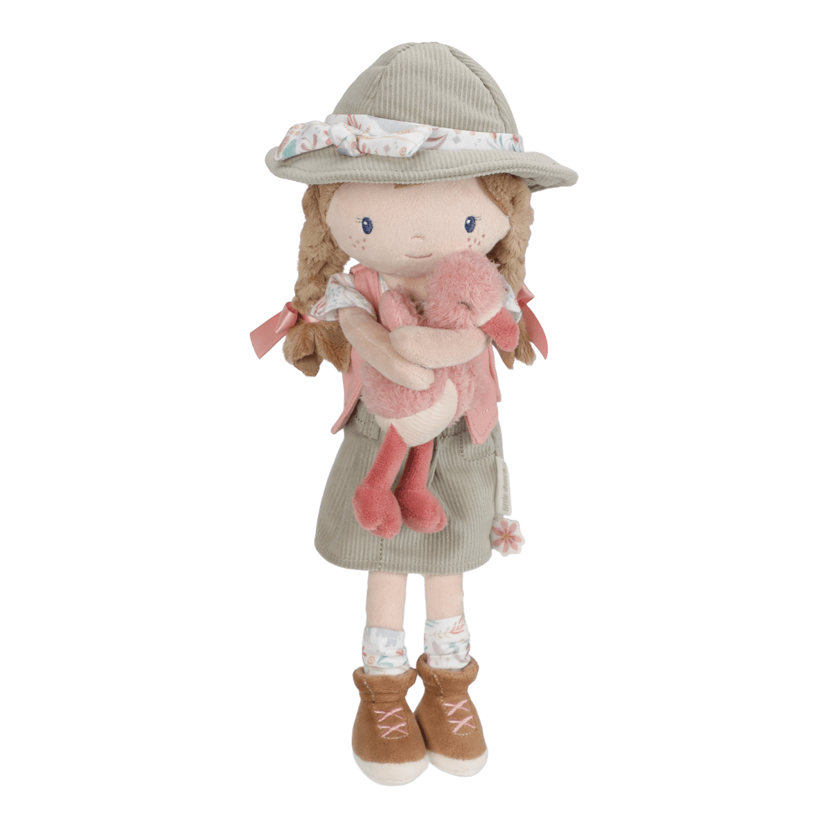 Păpușa Safari Ranger Rosa cu Flamingo