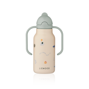 Sticla de apa Kimmie din otel, cu manere 250 ml- Flying/ Sandy