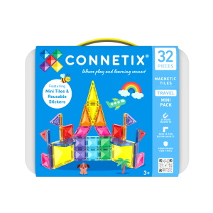 Set magnetic Travel Mini Pack 32 piese – Connetix