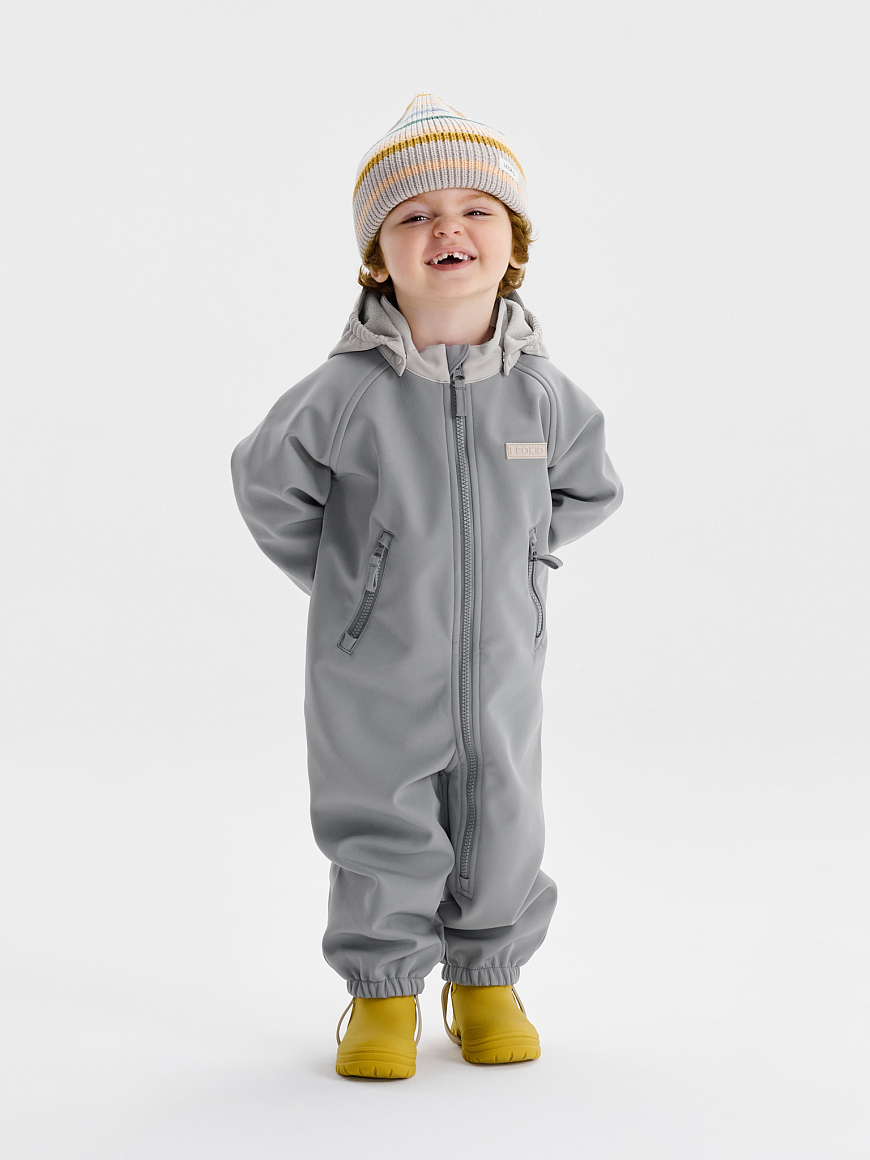 Salopeta Softshell Leokid - Lilo Limestone - Image 16