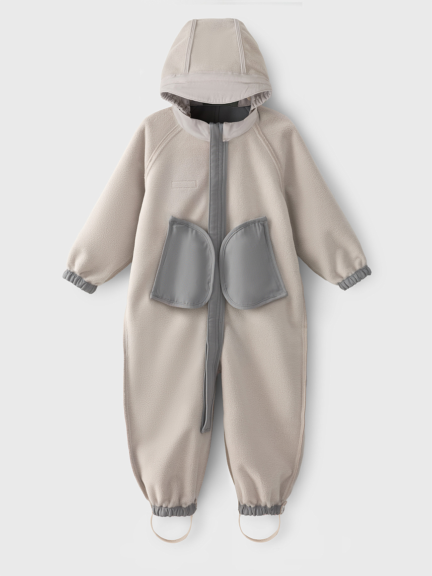 Salopeta Softshell Leokid - Lilo Limestone - Image 7