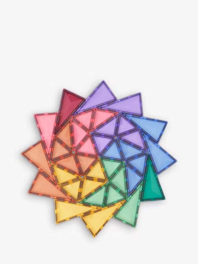 Set magnetic Pastel Creative Pack 104 piese – Connetix - imagine 3