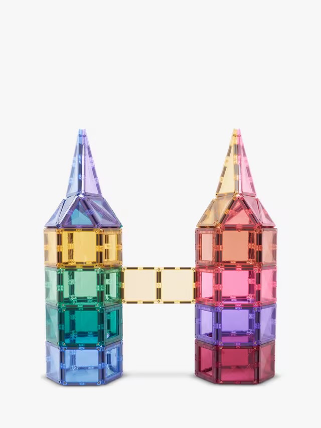 Set magnetic Pastel Creative Pack 104 piese – Connetix - imagine 4