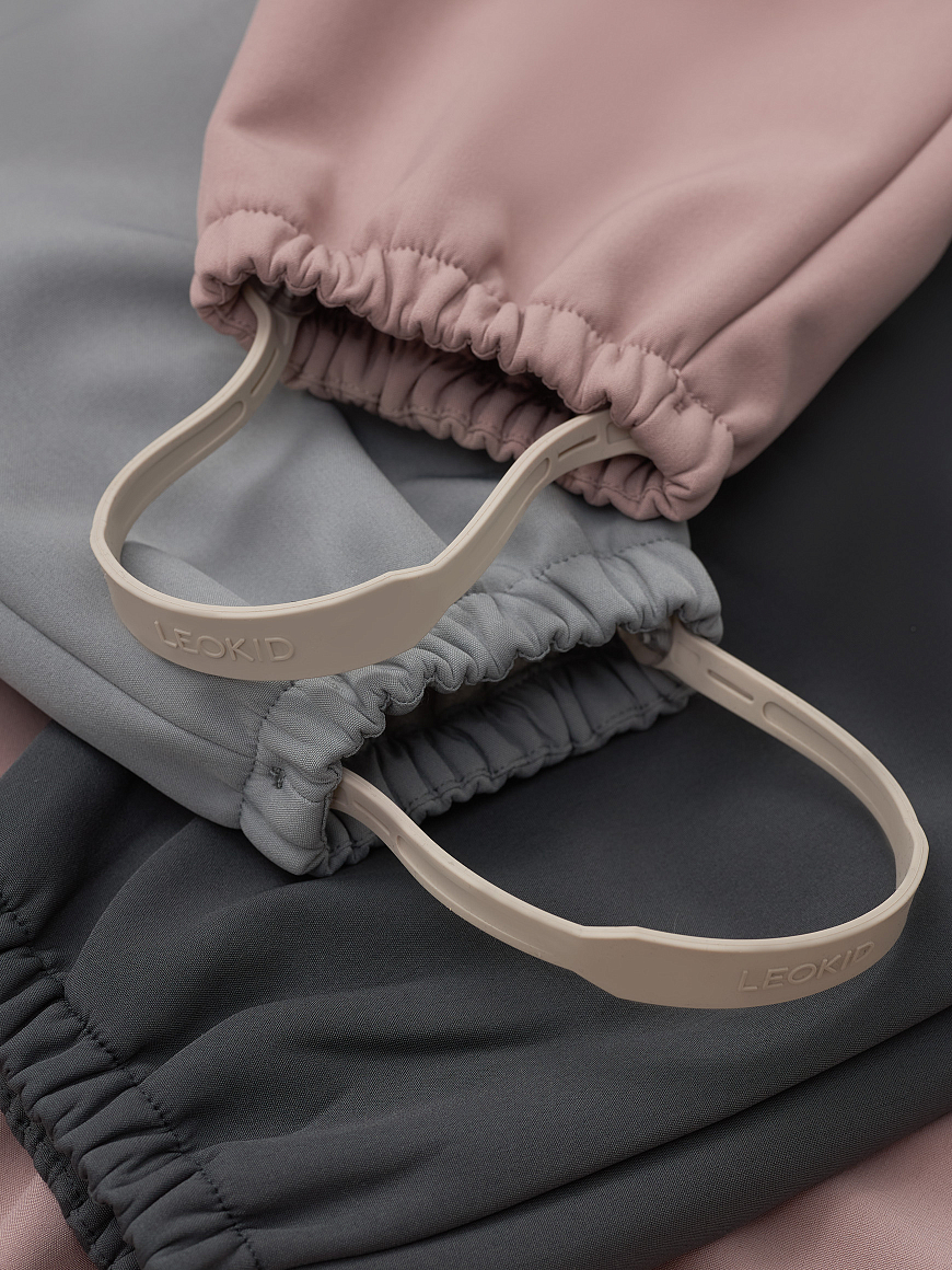 Salopeta Softshell Leokid - Lilo Limestone - Image 8