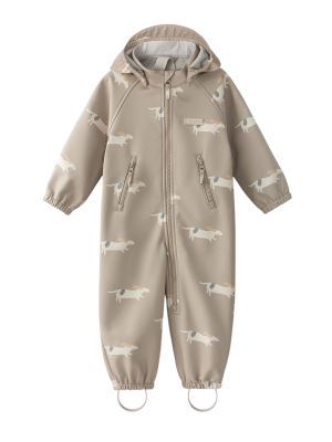 Salopeta Softshell Leokid - Beige Woof