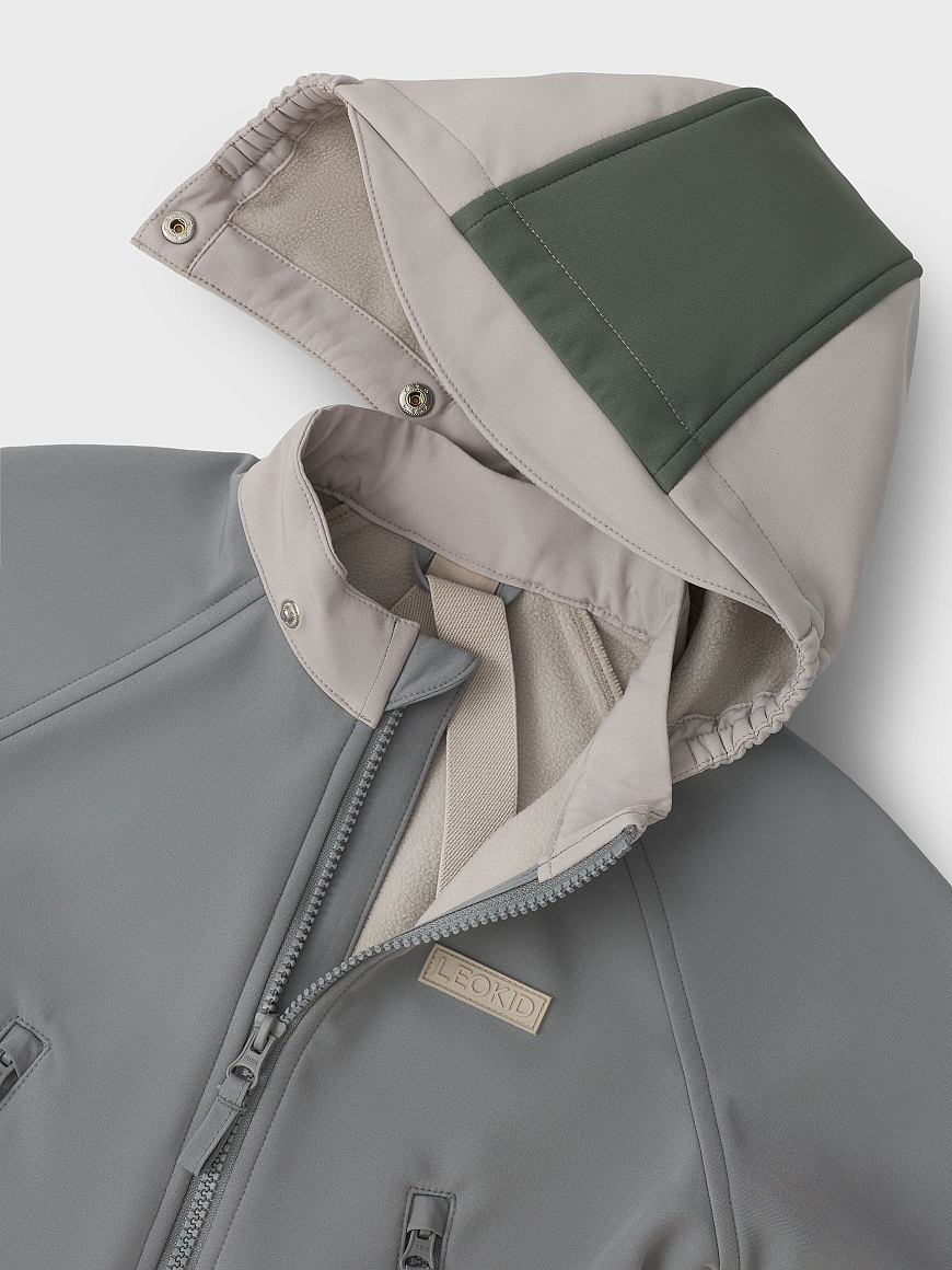 Salopeta Softshell Leokid - Lilo Limestone - Image 4