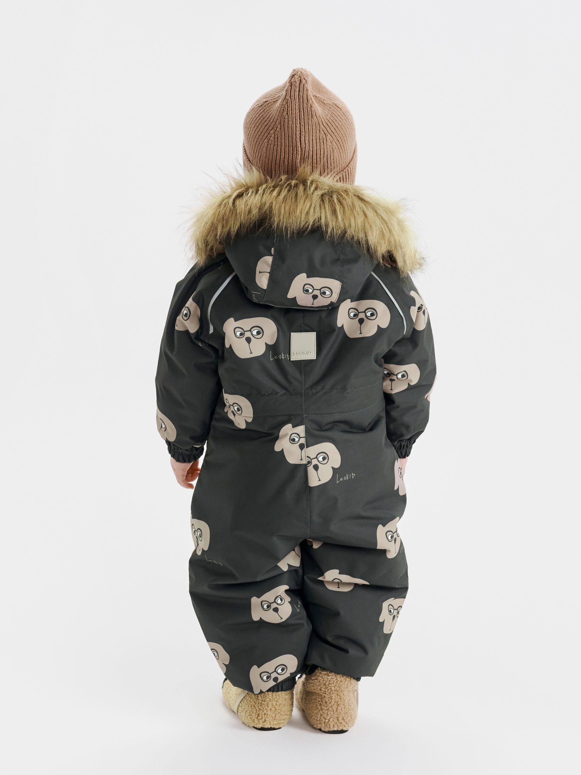 Costum de iarnă Hero Charcoal Puppy - imagine 7