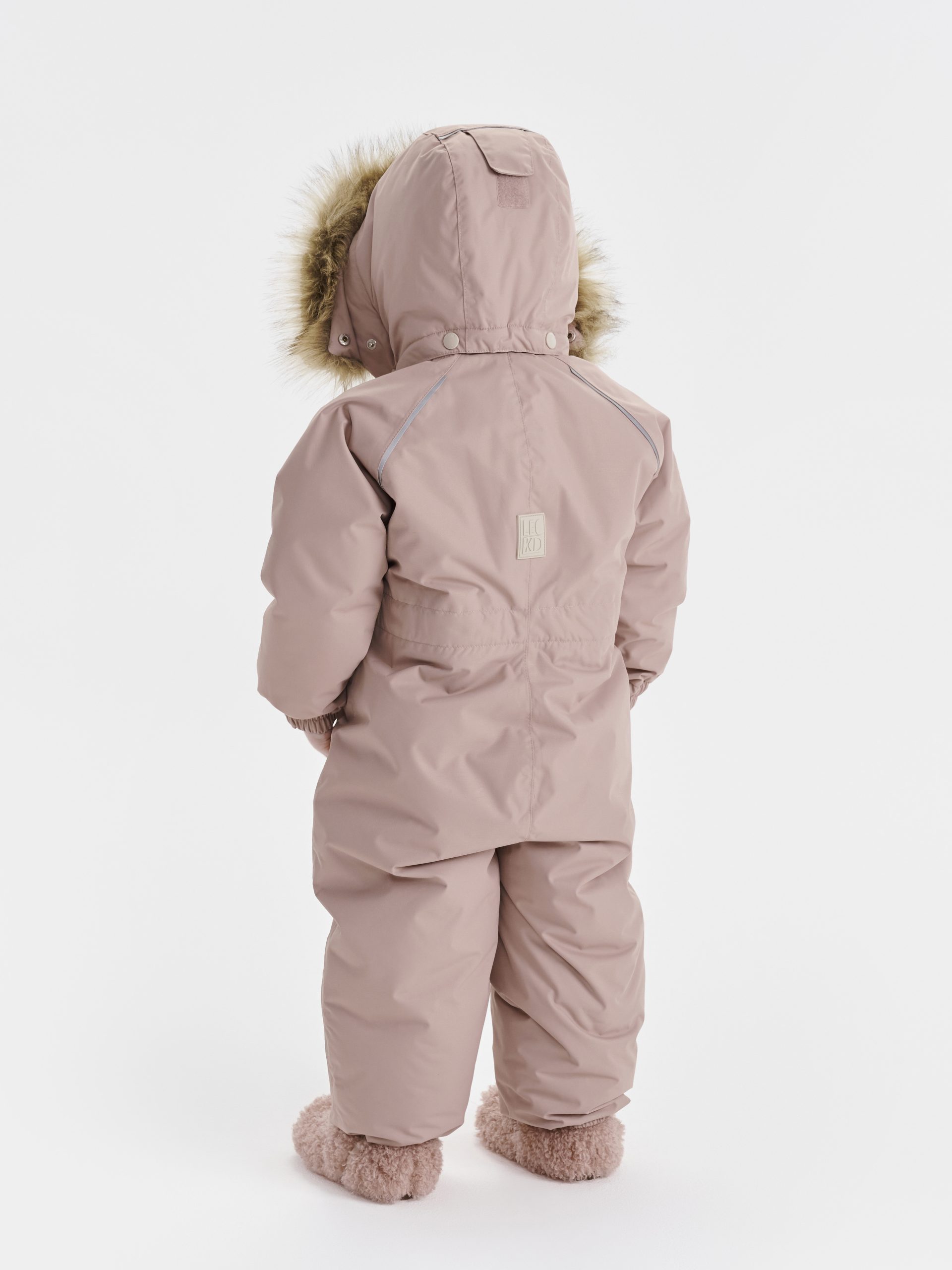 Costum de iarnă Hero Pink Bloom - imagine 3
