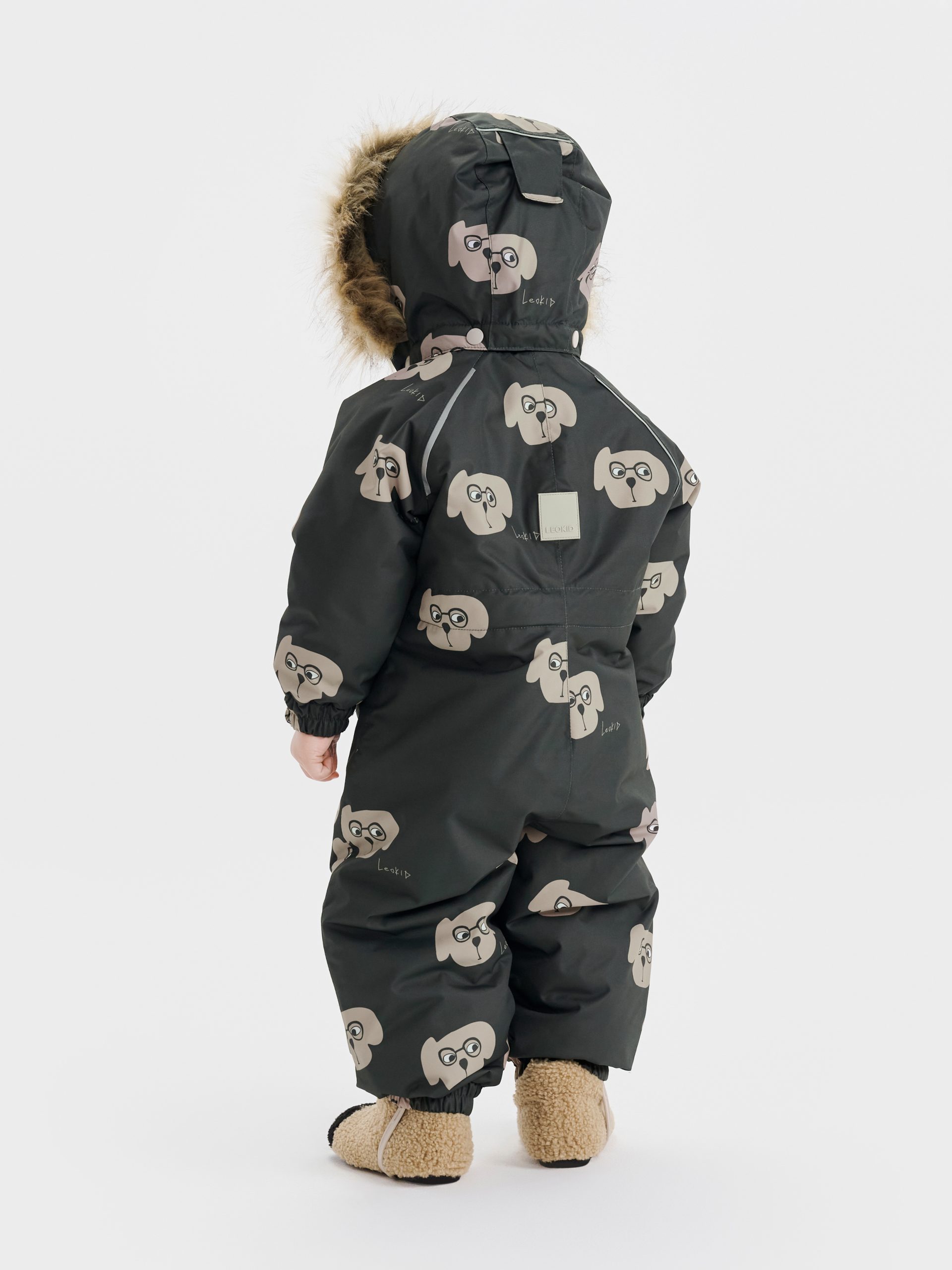 Costum de iarnă Hero Charcoal Puppy - imagine 15