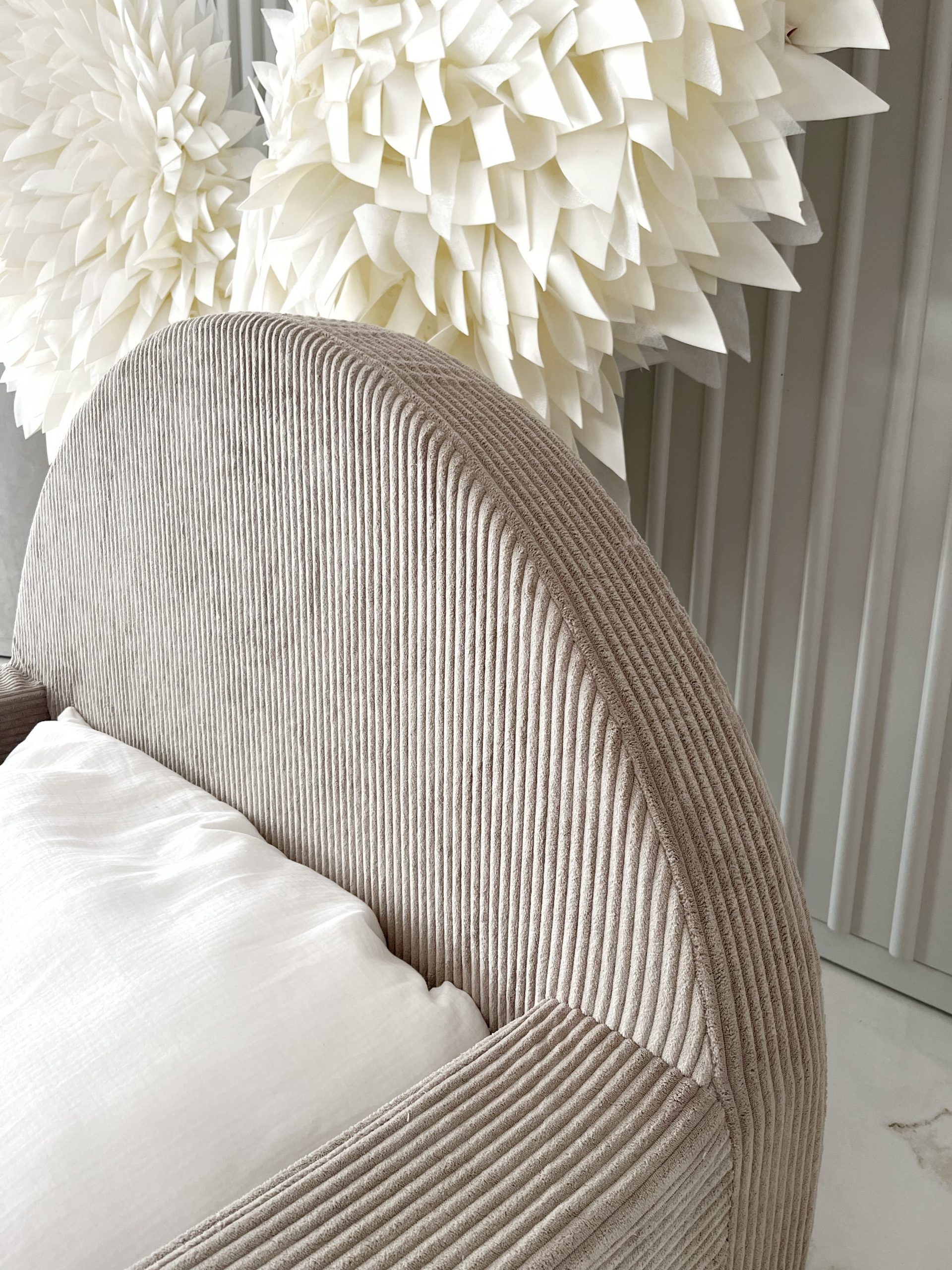 Monio - Pat pentru copii 90 x 200 - Corduroy Beige - Image 9