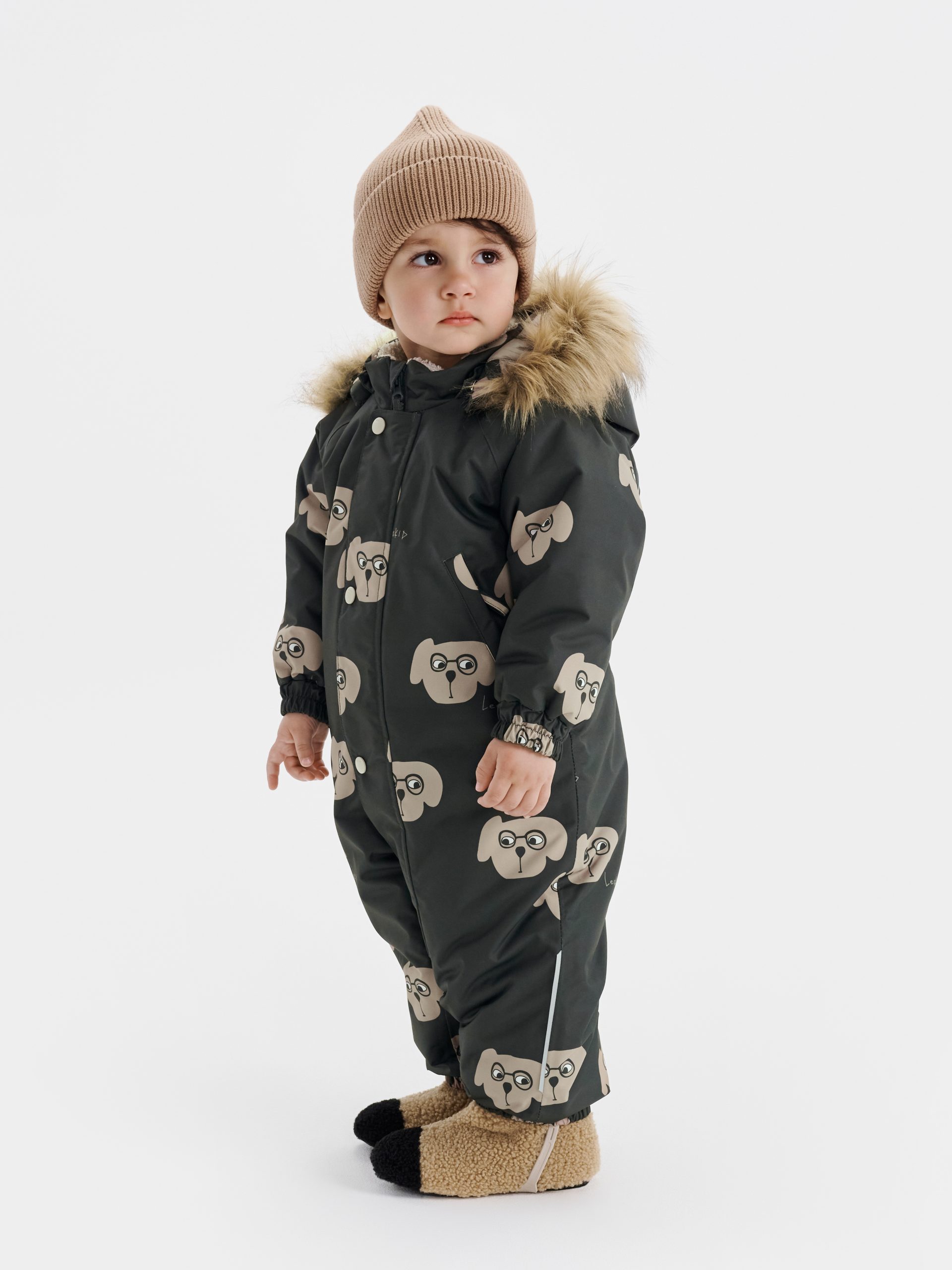 Costum de iarnă Hero Charcoal Puppy - imagine 19