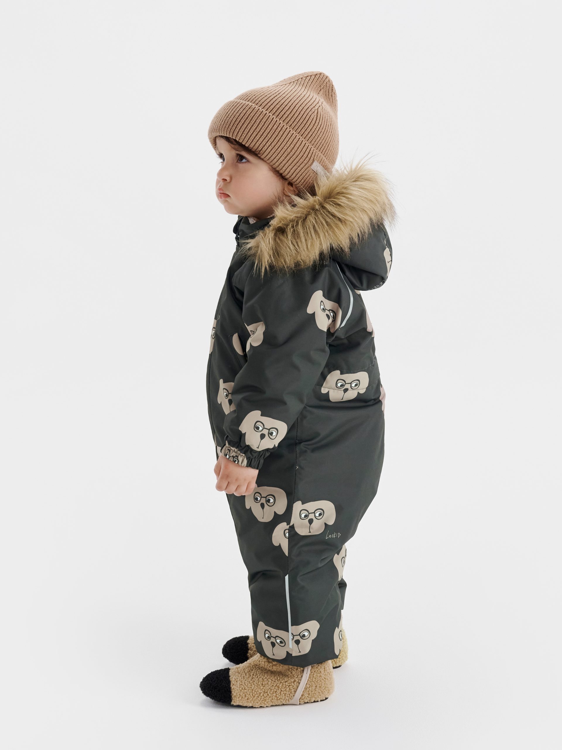 Costum de iarnă Hero Charcoal Puppy - imagine 5