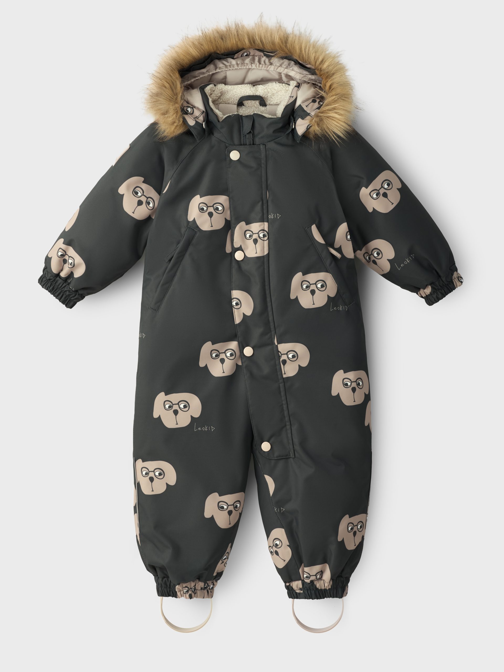 Costum de iarnă Hero Charcoal Puppy - imagine 23