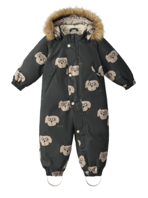 Costum de iarnă Hero Charcoal Puppy