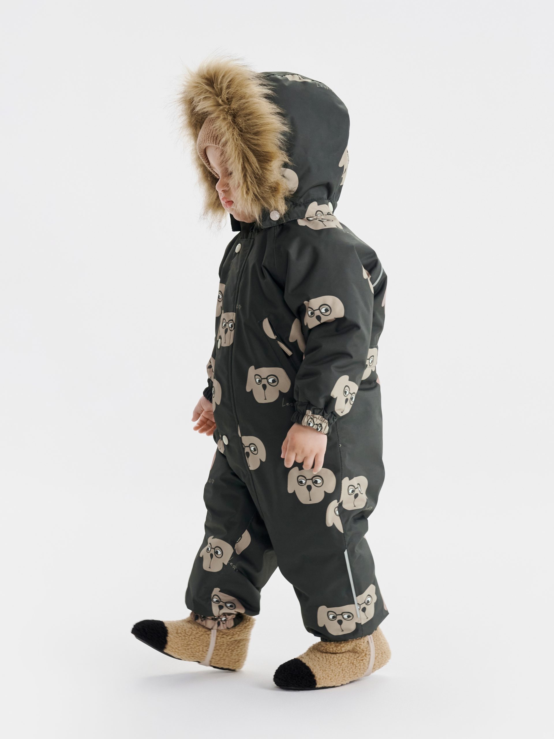 Costum de iarnă Hero Charcoal Puppy - imagine 10