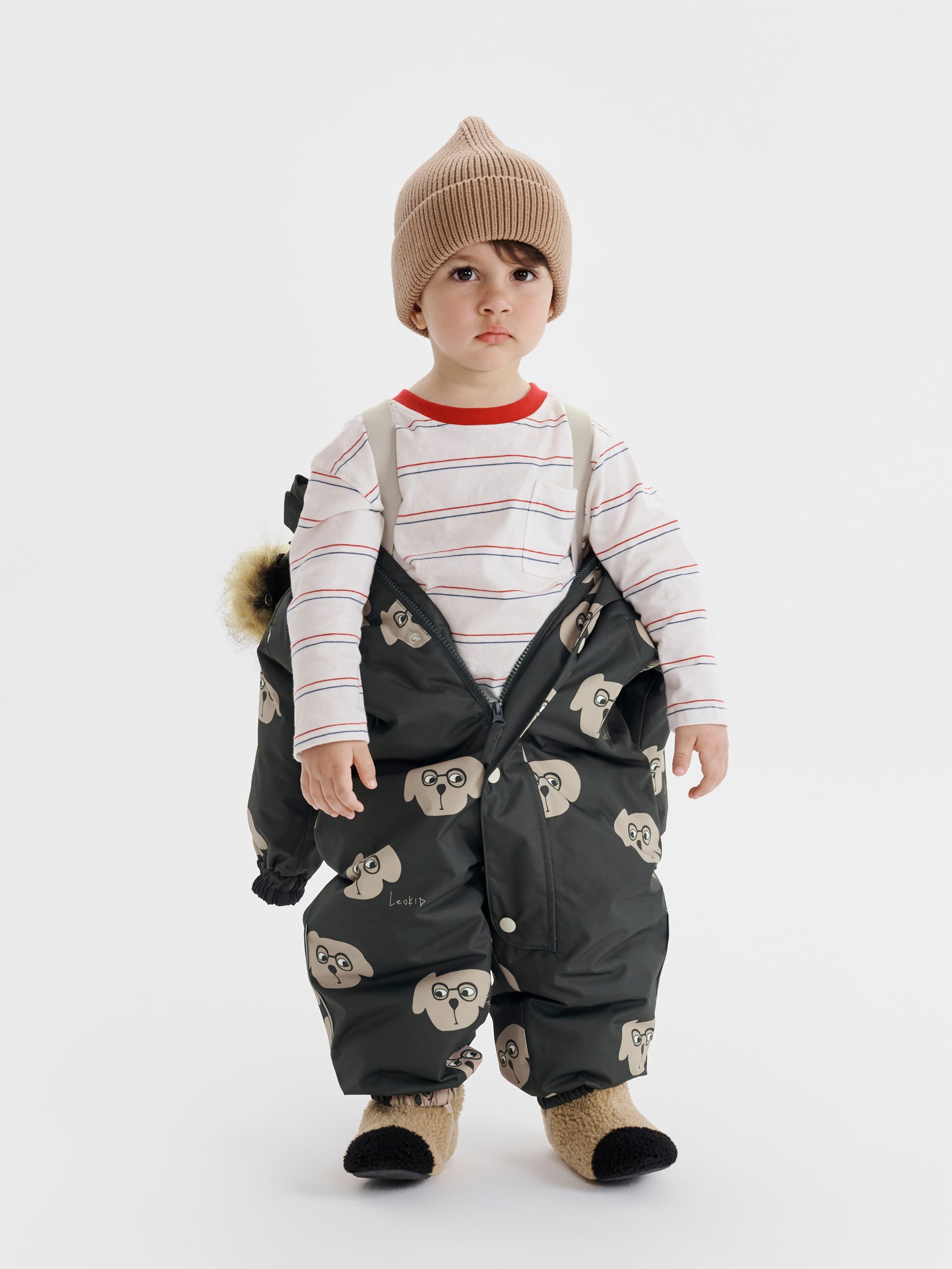 Costum de iarnă Hero Charcoal Puppy - imagine 2