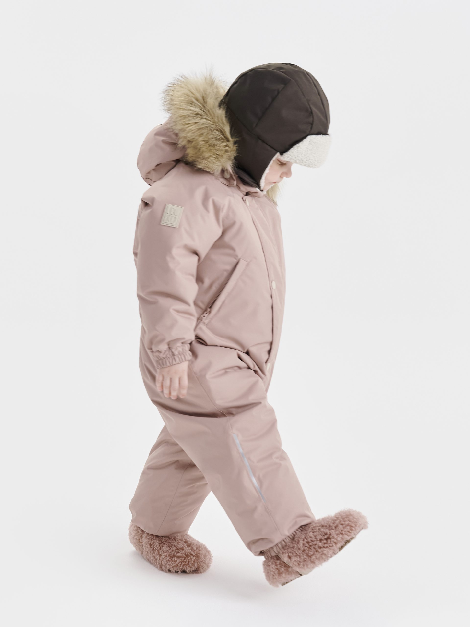 Costum de iarnă Hero Pink Bloom - imagine 26